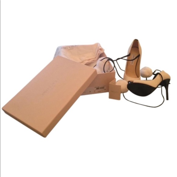 Jimmy Choos Faxon Off White Open Toe: Limited Edition - Picture 8 of 14